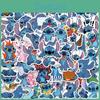 Stitch 50pcs Lilo Stickers Waterproof Diy Laptop Skateboard Bike Decals Luggage