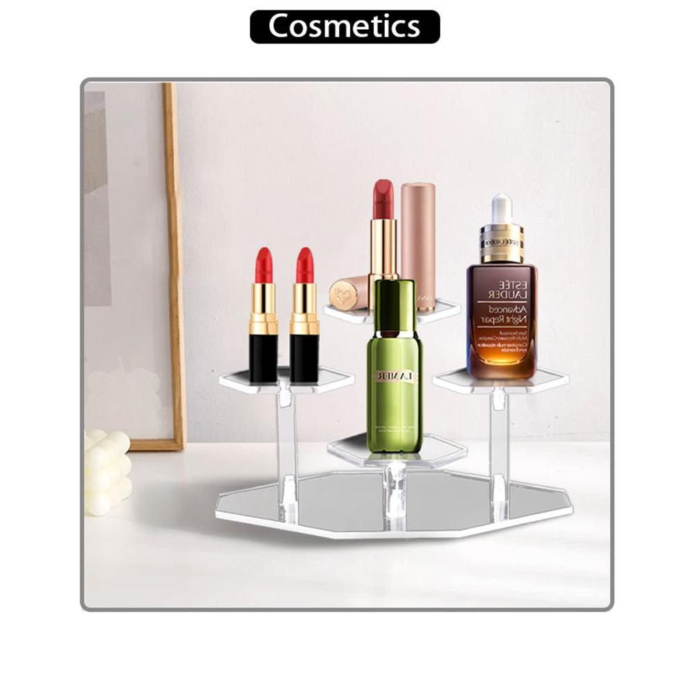 Acryl-Aufsteller transparent Desktop Blind Box Figuren Aufbewahrungsständer Parfüm Schmuck Schmuckaufbewahrungsständer