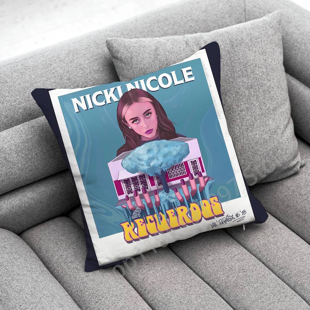 N-Nicki N-Nicole NAIKI Alma Recuerdos Throw Pillow Case For 50cm 40cm 55cm 45*45cm 30cm Square Bedroom Pillowcase Cover