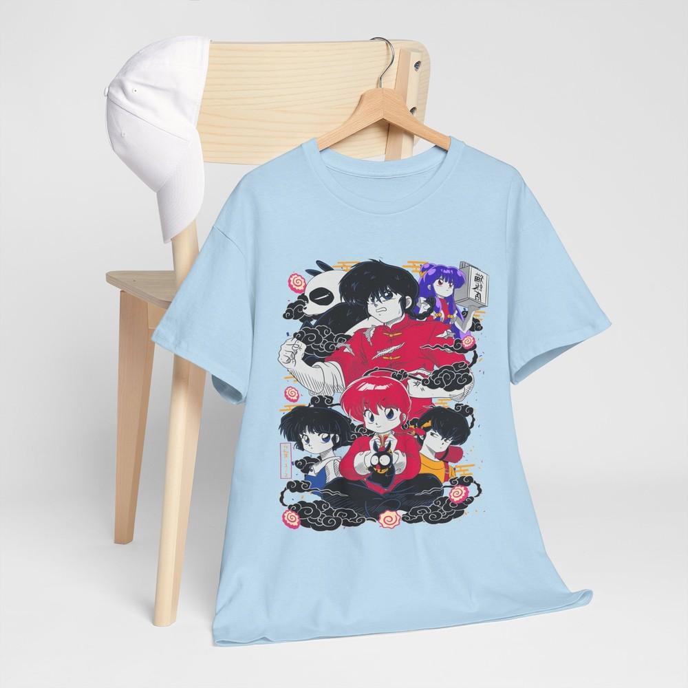 Anime Ranma 12 TShirt Shampoo Rumiko Takahashi Unisexga Anime Tshirt Graphic Tee M