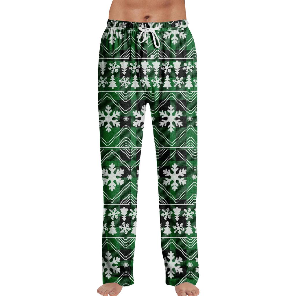 Anime Pajama Pants Sleepwear Casual Drawstring Elastic Waist Pants Comfy Straight Yoga Loose Trousers