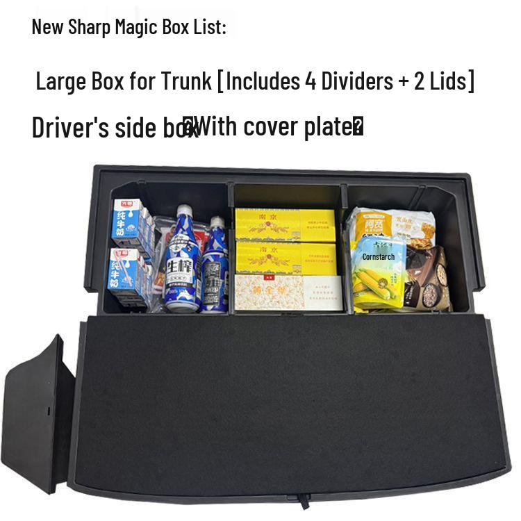 Compatible Storage Box for 25 Touareg New Rui XR Models: Trunk Organizer & Bed Box.