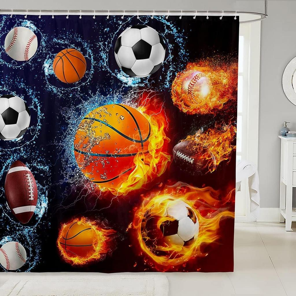 Crane Fabric Shower Curtain Flying Bird Flower Shower Curtain Boys Girls Japanese Crane Painting Bathroom Waterproof Accessori