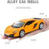 5 Inch Metal Car Simulation Exquisite Diecast & Toy Vehicle McLaren 650S Supercar RMZ City 1:36 Alloy Model Gifts For Children
