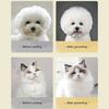 Cat Deshedding Brush Pet Grooming Comb Rounded Angled Teeth Remove Loose Undercoat Massage Dematting Comb for Long Short Hair Cats Dogs