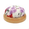 Wooden Base Pincuhion Insertion 7cm for Needlework Sewing