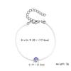 New Lucky Evil Eye Blue Eye Bracelet For Men Women Korean Fashion Adjustable Gold Color Metal Chain Charm Bracelet Jewelry Gift