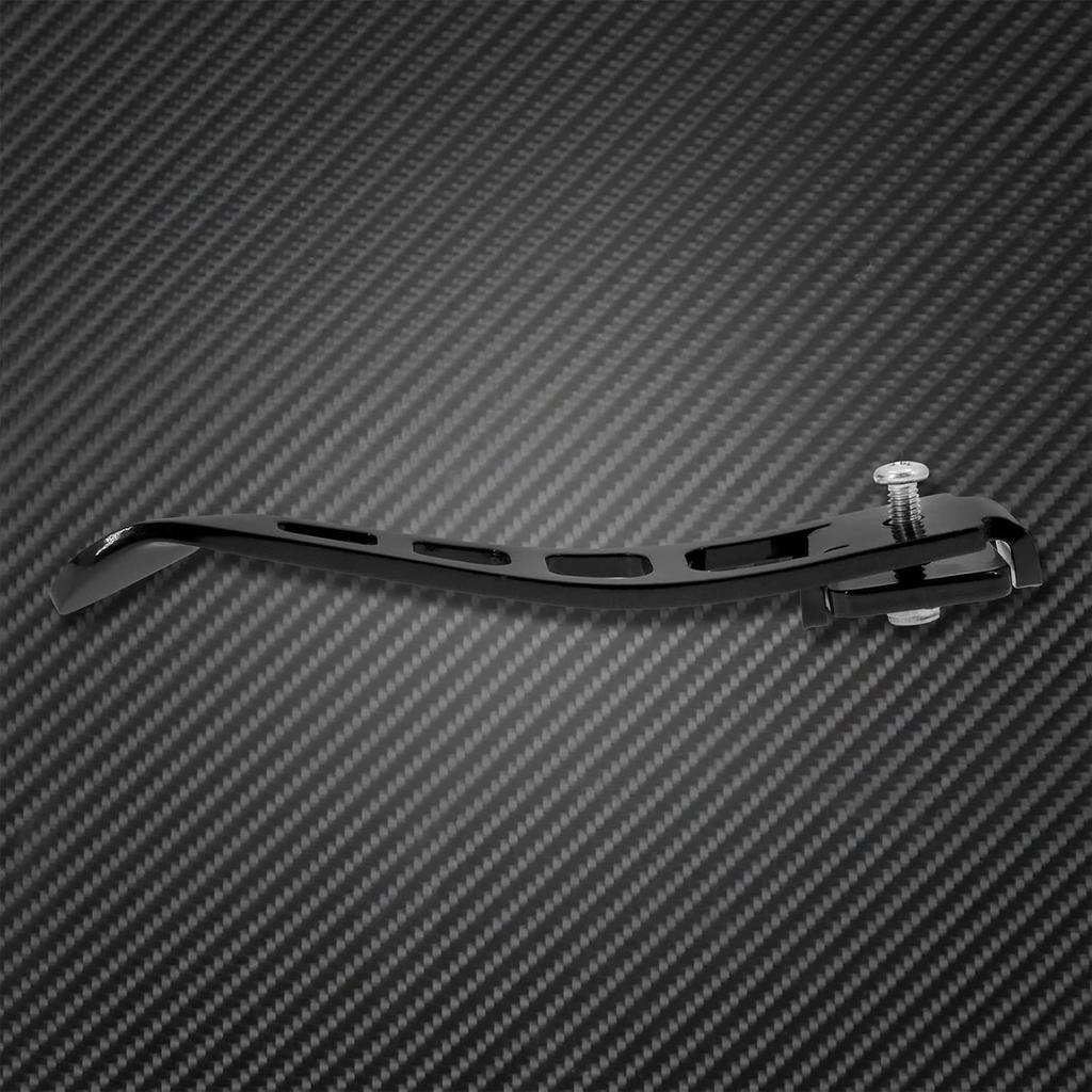 Motorcycle Kickstand Extension Kit Fit For Harley Dyna Street Bob FXDB Fat Bob FXDF Low Rider FXDL 1993-2017 (Black)