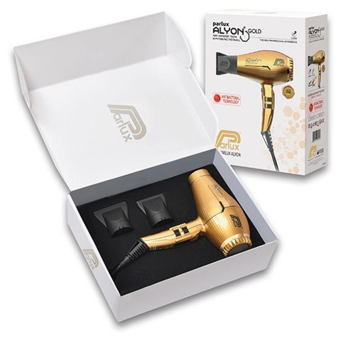 ALYON Hair Dryer - PARLUX - Gold - 2250 Watt - Air Ionizer