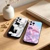 A-Angels X A-Akis Phone Case For iPhone 17,16,15,14,13,12,11 Plus,Pro Max,SE4Soft Silicone Black Cover