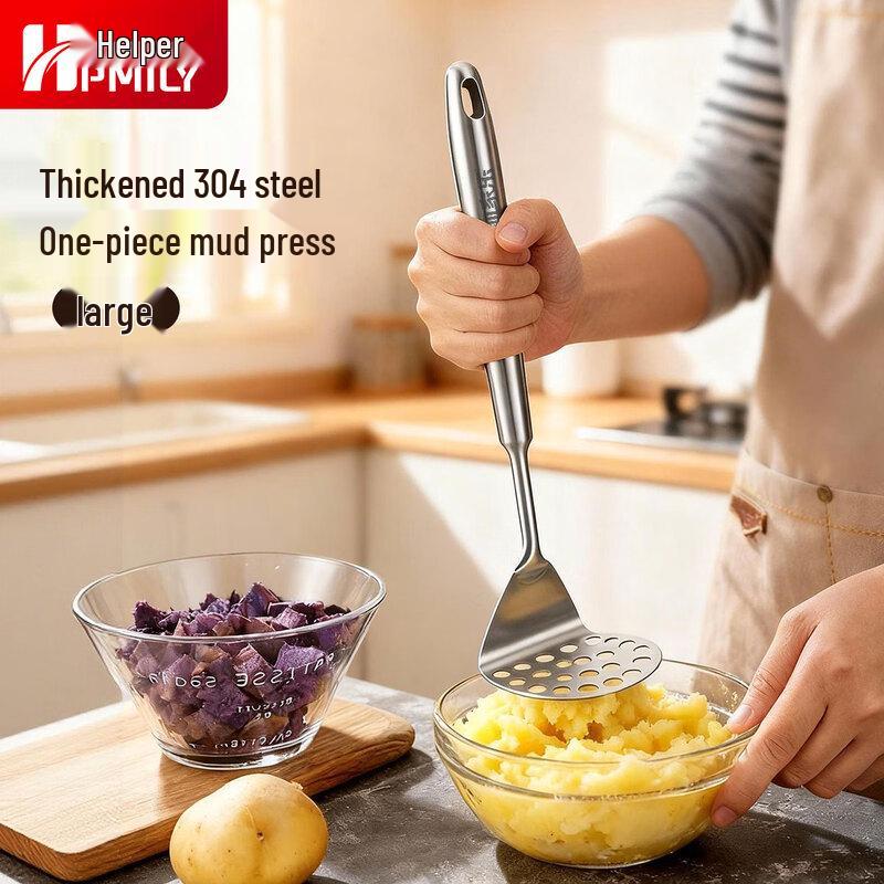 

HPMILY Stainless Steel Potato Masher