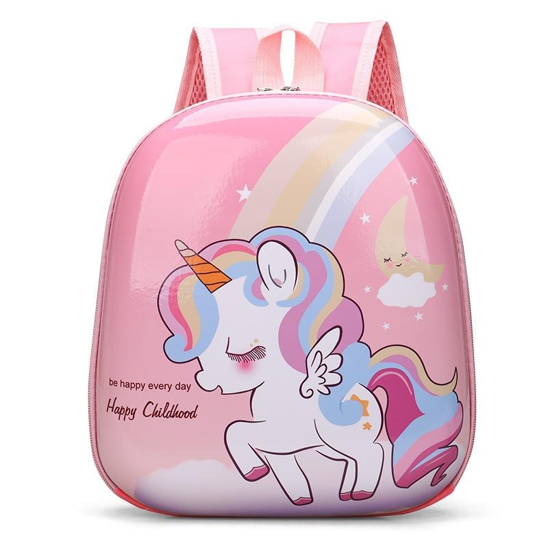 New Cute 3D Cartoon Primary School Students Schoolbags EVA Hard Shell Kindergarten Backpack for Boys and Girls Grades 1-3 Lightweight Portable Satchel