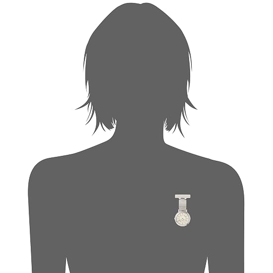 [SEIKO WATCH] Made in Japan Nurse Watch SVFQ003, Pin-badge type, Dial with pulse meter, Battery-powe