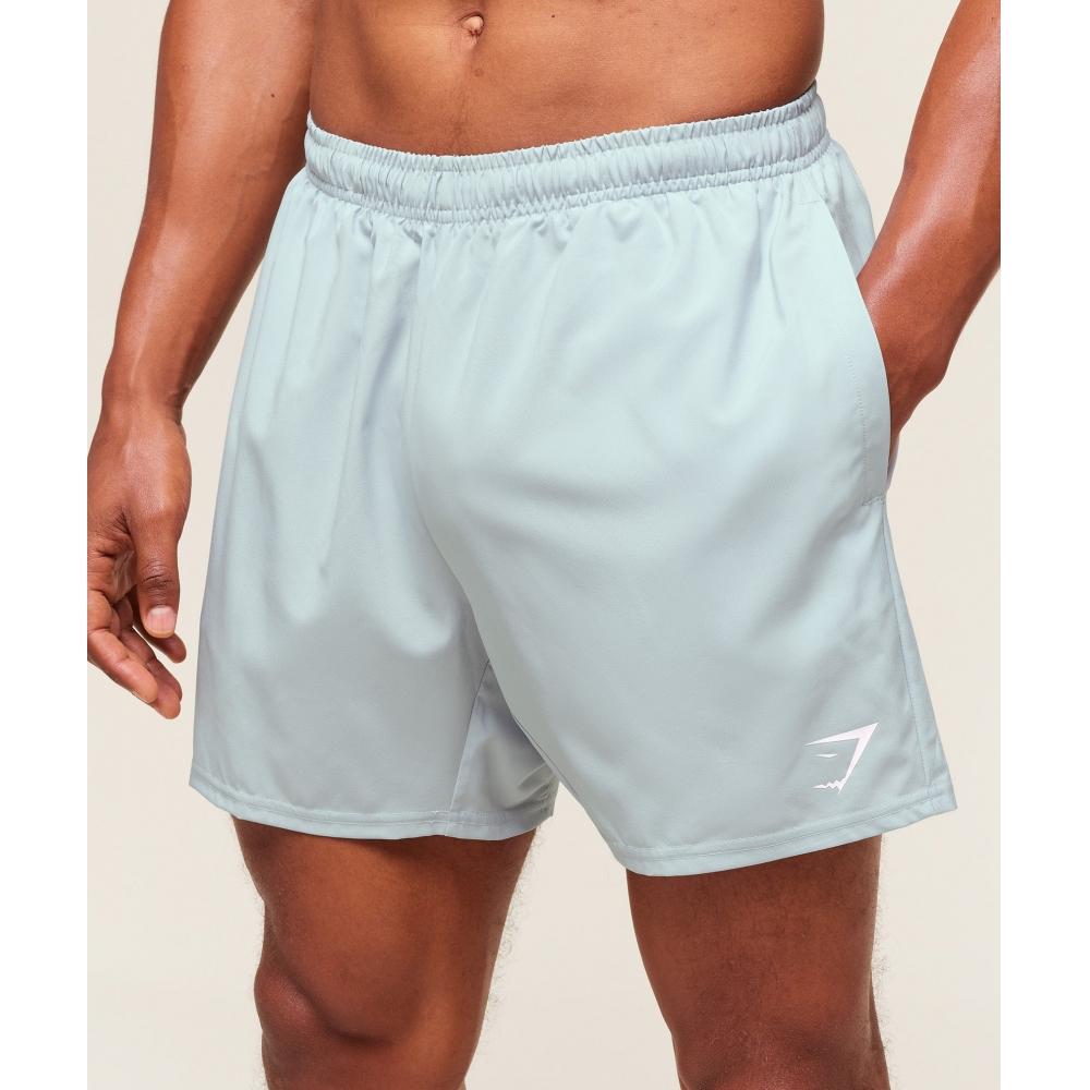 Gymshark Arrival 5 Shorts Smoke Blue A2a1m Udr3