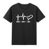 Faith Love Hope Religious Motivational Christian T-Shirt