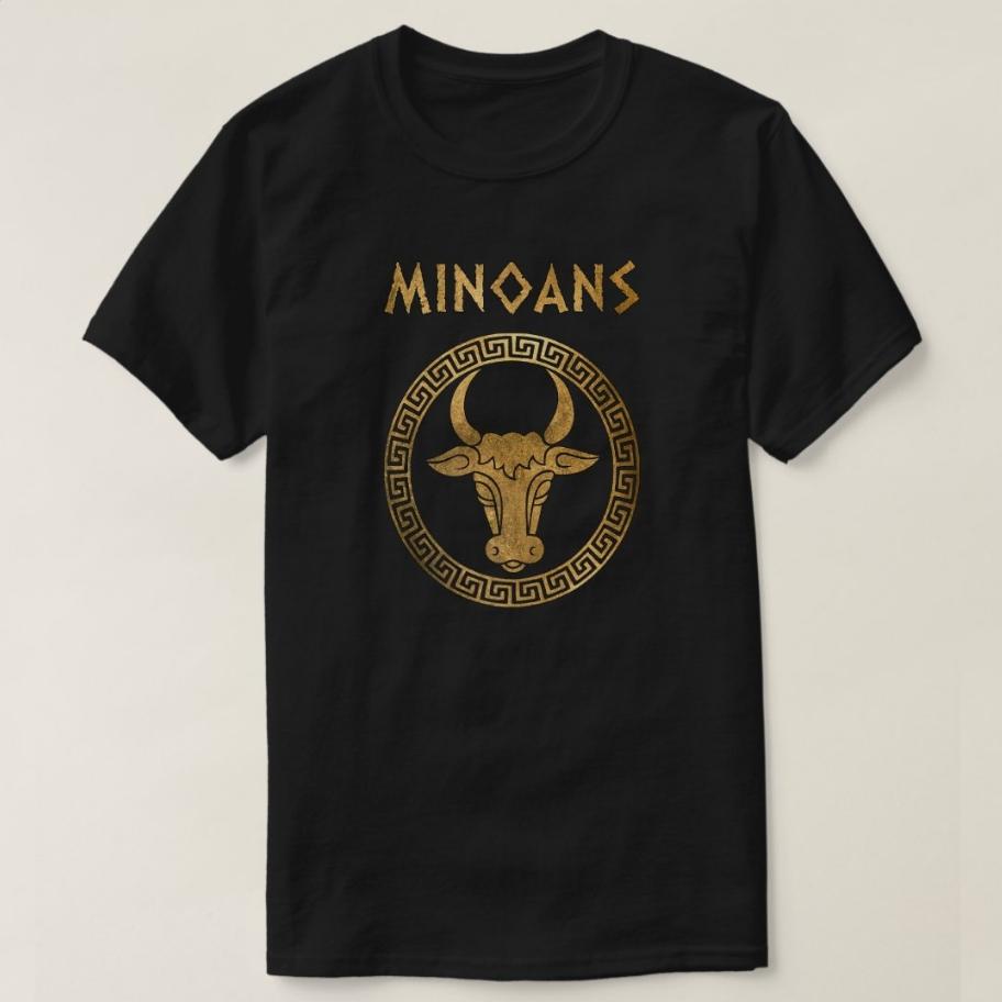 

Minoans Bronze Age Greece and Ancient Crete Minoan T-Shirt 100% Cotton O-Neck Short Sleeve Summer Casual Mens T-shirt Size S-3XL 4XL