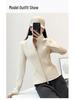 2026 Women's Yoga Jacket: New Style, Plus Velvet, Thick Warm, Long Sleeve, Stand Collar, Sport & Outdoor Fitness Top