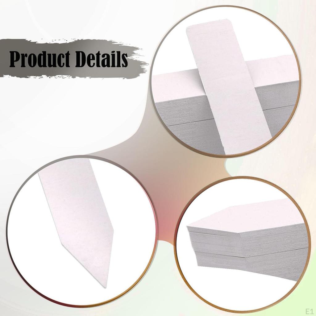 100 Pieces Plant Labels Name Tags Waterproof Reusable Garden Stakes 4 inch for