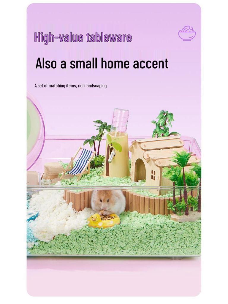 Ceramic Feeding Bowl for Hamsters, Chinchillas, and Guinea Pigs