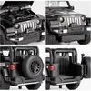 1:Model auta Wrangler v měřítku 32, stahovací autíčko ze zinkové slitiny se zvukem a světlem pro děti, chlapec, dívka