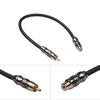 0.3m/1Ft RCA Phono Extension Cable 1 RCA Female To 1 RCA Male Audio Video Cable Cord Wire Line For DVD Players