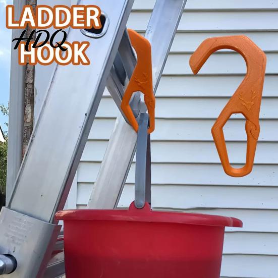 Heavy-duty Bucket Hook 3D Printed Paint Hook Heavy Duty Can Hanger Hanger Reduce Frequent Climbing Fixing Clip Ladder Accessories Accessory