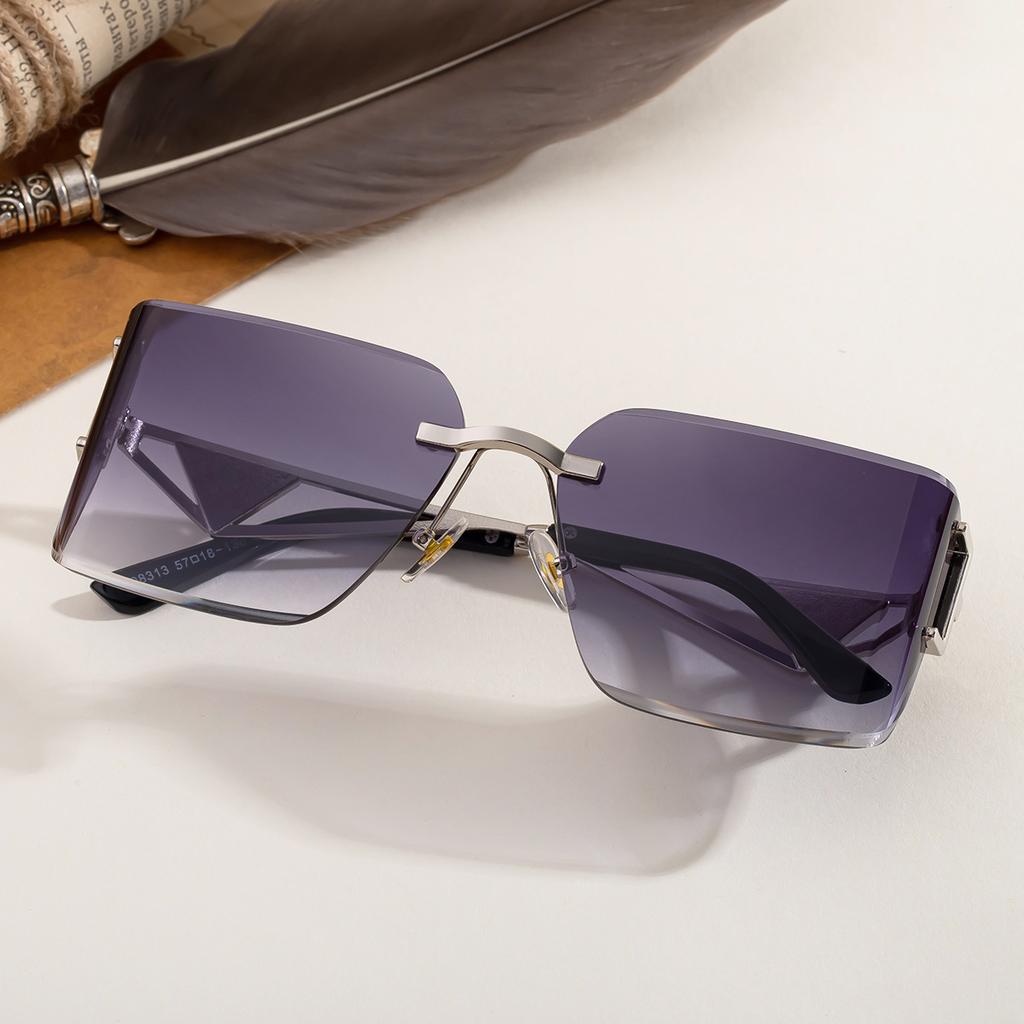 JYL TS Women's Rimless - Sun-Protective Trendy Fashion Sunglasses DG-98313