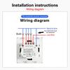 EU Standard WiFi Smart Switch with Alice Voice Control for Smart Home