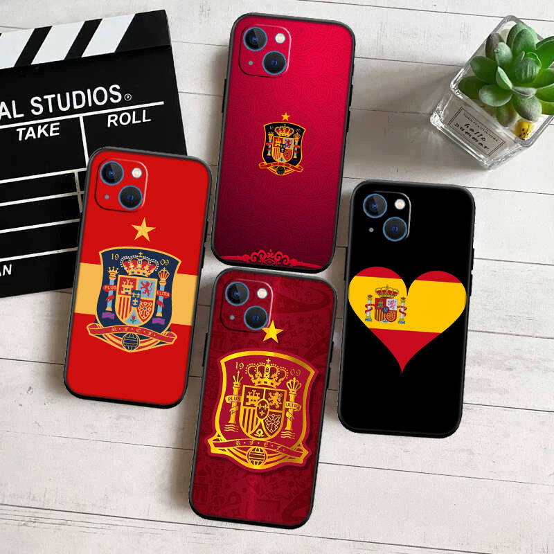 RT25 Spain Flag New Shell Phone Case for Xiaomi Poco F2 F3 M2 M3 M4 M5 M6 X2 X3 X4 X6 Pro NFC GT Plus