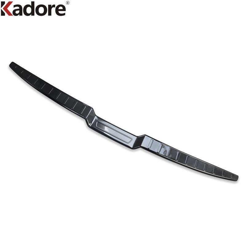 Rear Trunk Bumper Cover Trim For Hyundai Tucson NX4    2024 Steel Car Tailgate Door Sill Plate Guard Pad Accessories