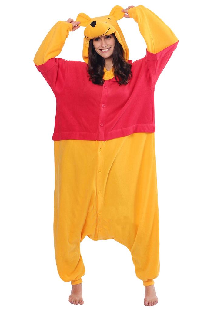 Fleece Kigurumi Winnie the One Size Fits All [Sazac] Pooh, RBJ-039