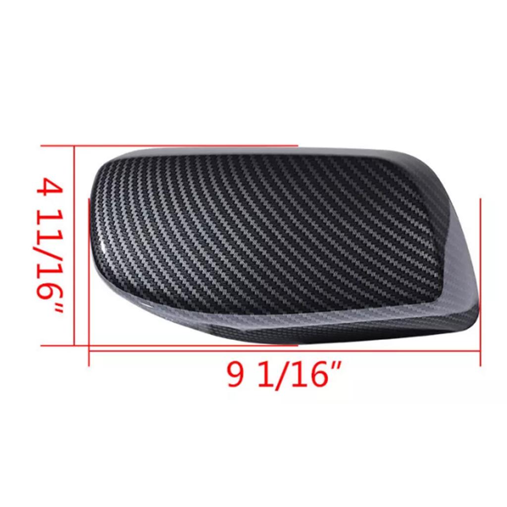 2 Stück Echte Kohlefaser Seitenspiegelabdeckung Für BMW E60 2004-2007