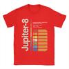Fashion Jupiter 8 Vertical TShirt Men Crewneck 100 Cotton T Shirt  Short Sleeve Tees Plus Size Tops