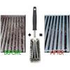 Grill Cleaning Brush BBQ Tool Steel Wire Grill Brush Stainless Steel Bristles Non-stick Cleaning Brushes Barbecue Accessories