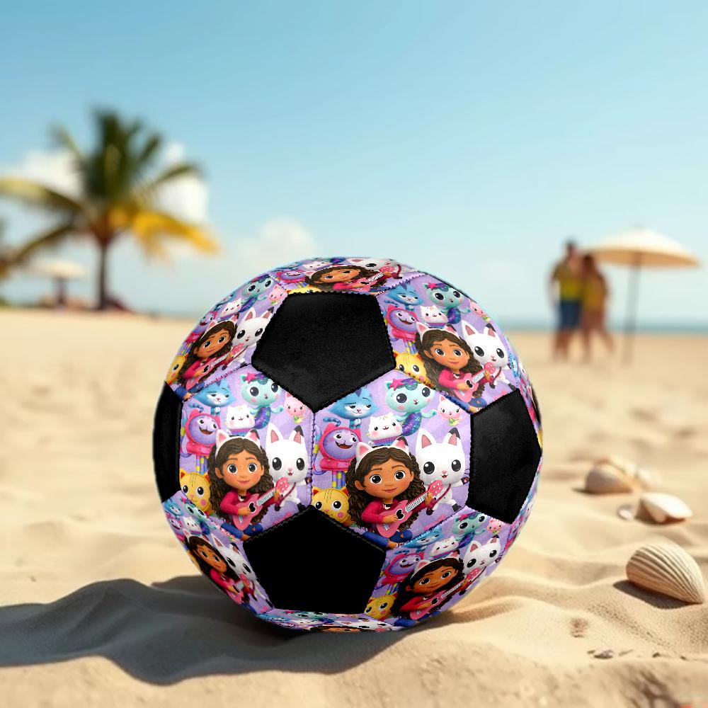 Gabby’s Dollhouse Theme Size 5 Soccer Ball, Suitable for Both Indoor and Outdoor Matches, a Gift Suitable for Everyone.