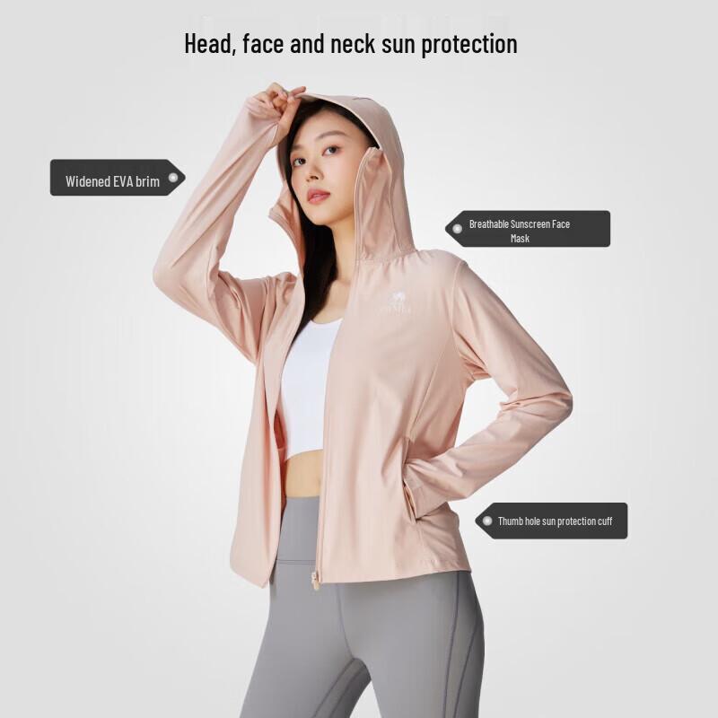 Camel Unisex Ice-Feel Sun Protection Jacket