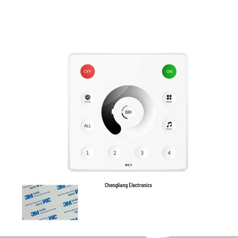 SP630E Bluetooth LED Controller: RGBCW, Single/Dual Color Temp, Magic Color Strip Dimming via App.