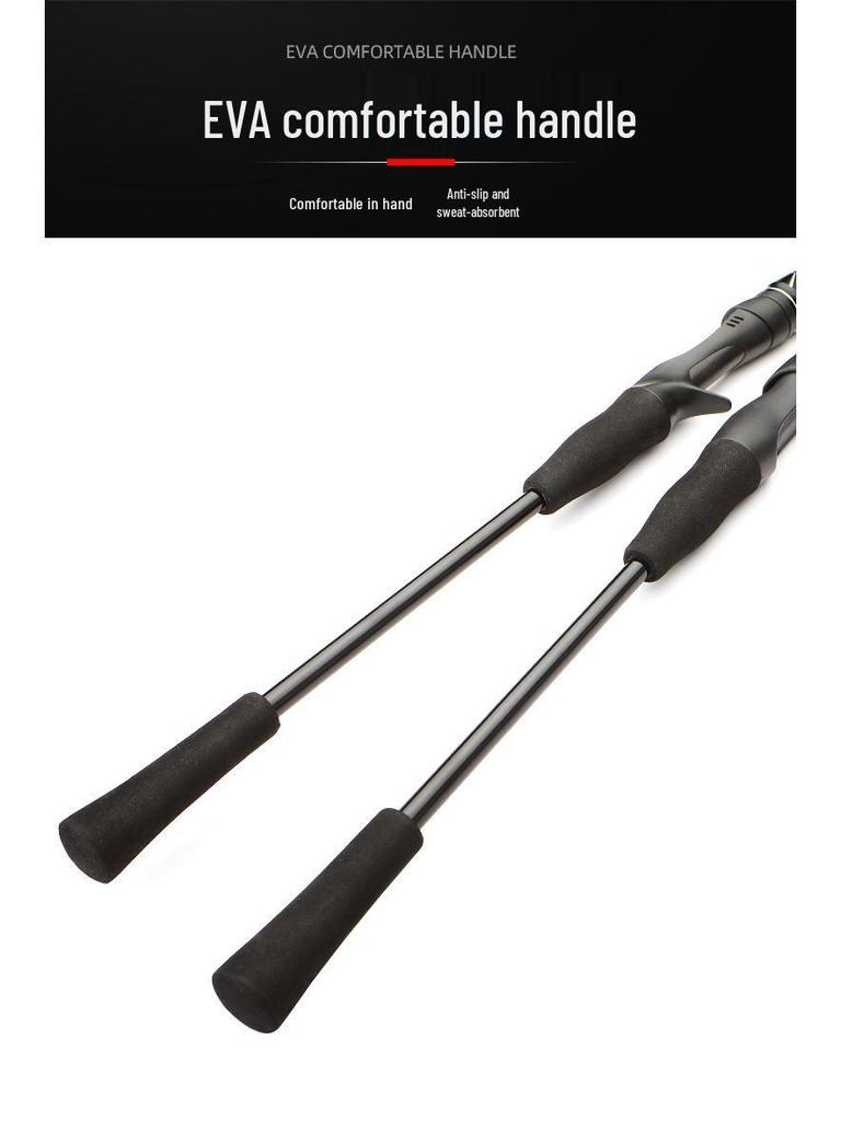 Carbon Fiber Lure Rod 2.1m for Bass and Mandarin Fish