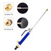 High Pressure Sprayer Portable Washing Wand with 2 Spray Tips for Garden Watering Car Washing