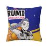 Warm Bedroom Kpop Demon Hunters Ramen RumiDecorations Pillowcase Merch Pillow Covers Zipper Multi-Size