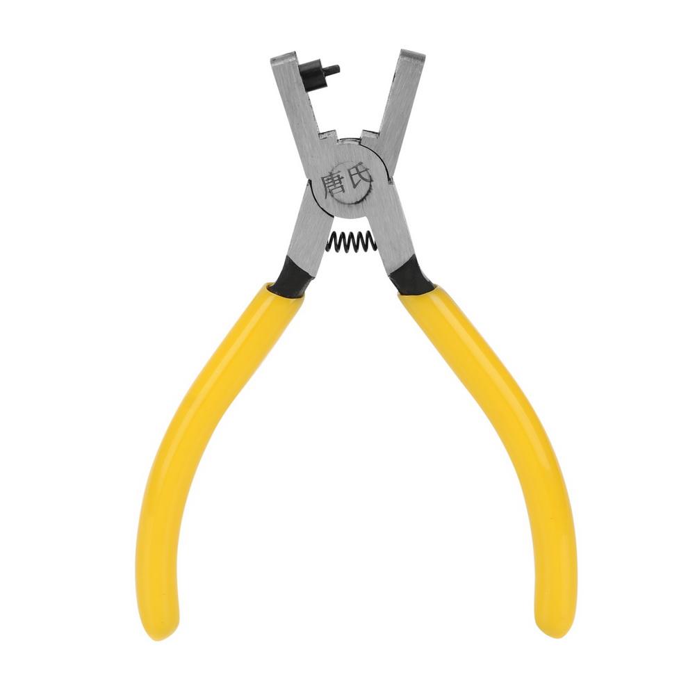 

Band Holes Punches Watch Band Belt Holes Tool Eyelet Punch Plier 2mm For Leather Strap Watch жёлтый