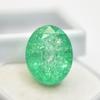 Natural Green Emerald Loose Gemstone Zambian 18 ct Oval Shape for Her for Jewelry Making and Crafts