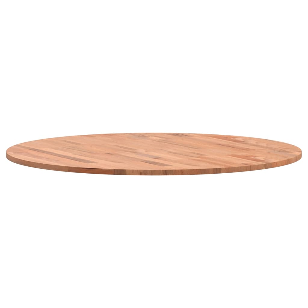 Vidaxl Blat Do Stołu, Ø80X1,5 Cm, Okrągły, Lite Drewno Bukowe