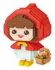 LOZ 9247 Fairy Tale World Dívka z červeného klobouku Květina 3D model DIY Mini diamantové bloky Cihly Stavebnice pro děti Dárek bez krabice