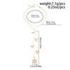 Ingemark Simple Sexy Leaf Long Tassel Pendant Choker Necklace for Women Fashion Statement Y Shape Chest Chain Party Jewelry Gift