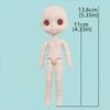 Multi Joint Ob11 Doll Toy Dress Up Doll Model Body Doll Accessories Ymy Body Doll  DIY Toy