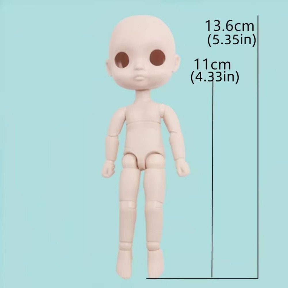 Multi Joint Ob11 Doll Toy Dress Up Doll Model Body Doll Accessories Ymy Body Doll  DIY Toy