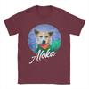 Aloka Der Marsch für den Frieden Mönch Hund Verbreitet Hoffnung Unisex Damen T-Shirt T-Shirts Kurzarm T-Shirt Baumwolle Geburtstagsgeschenk Kleidung