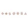 7Pcs KTV Party Multicolor Polyhedral Numbers Dice Table Board Game Supply Gift