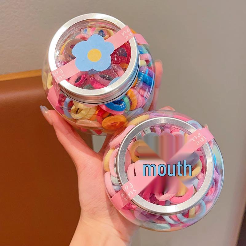 Fashionable Hair Ties for Girls - Small Size Rubber Bands and Hair Accessories